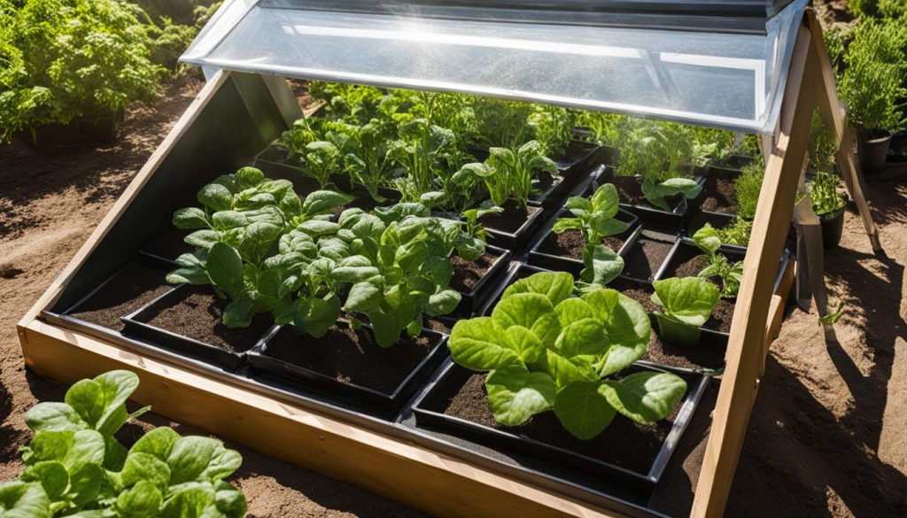 Enhancing Heat Absorption in Cold Frames