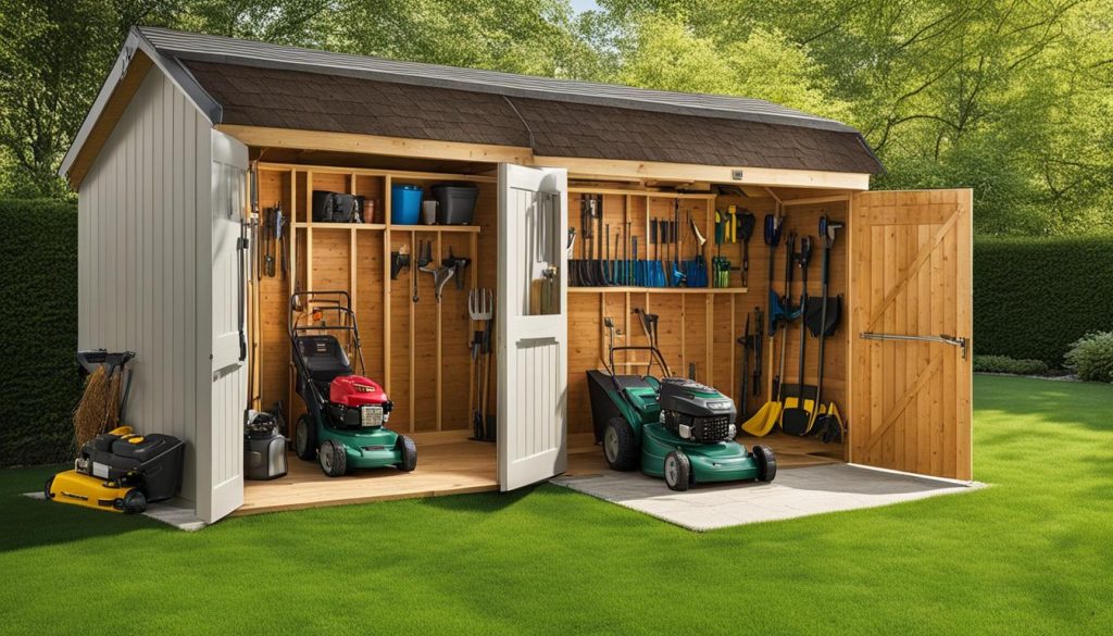 Innovative Lawnmower Storage Ideas for Your Shed or Garage
