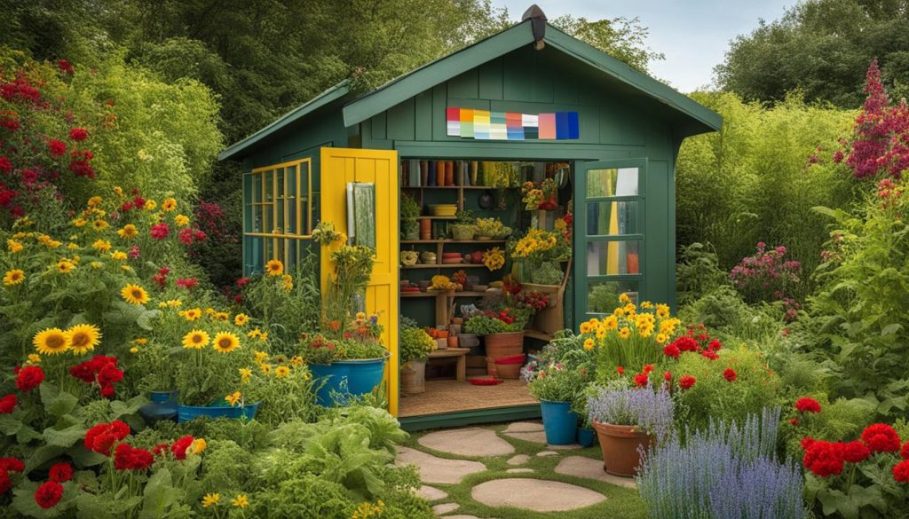 Choosing the Perfect Paint Color for Your Garden Shed
