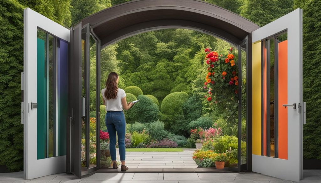 selecting bi-fold doors for garden buildings