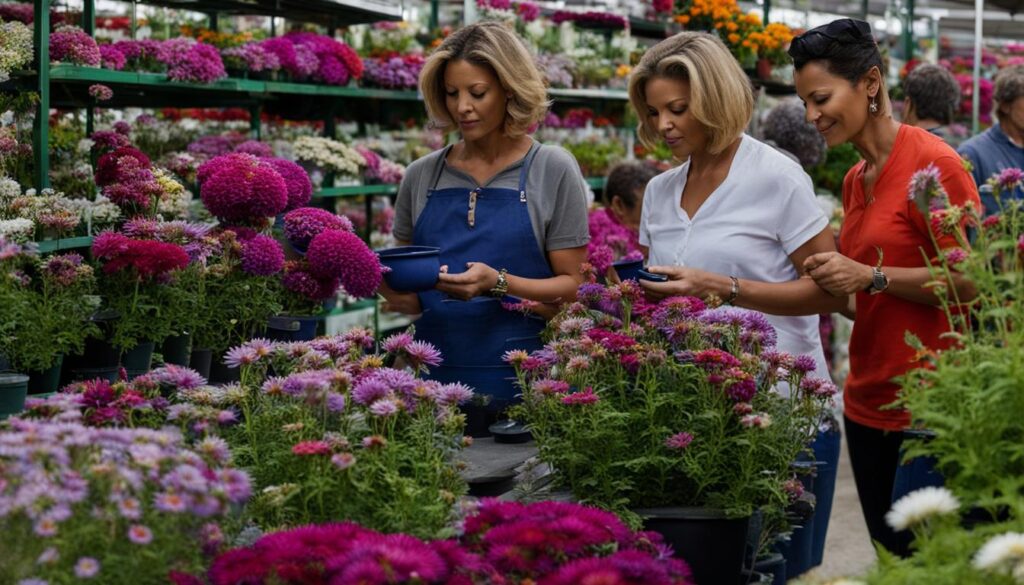 buying asters in the UK