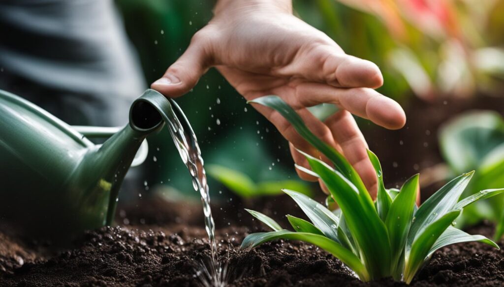 cordyline watering requirements