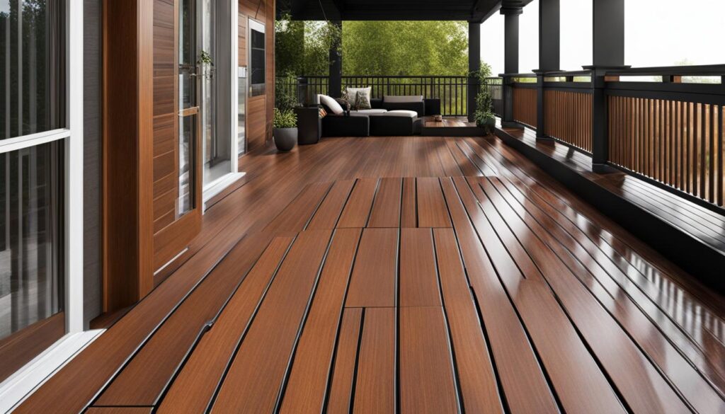 is composite decking slippery